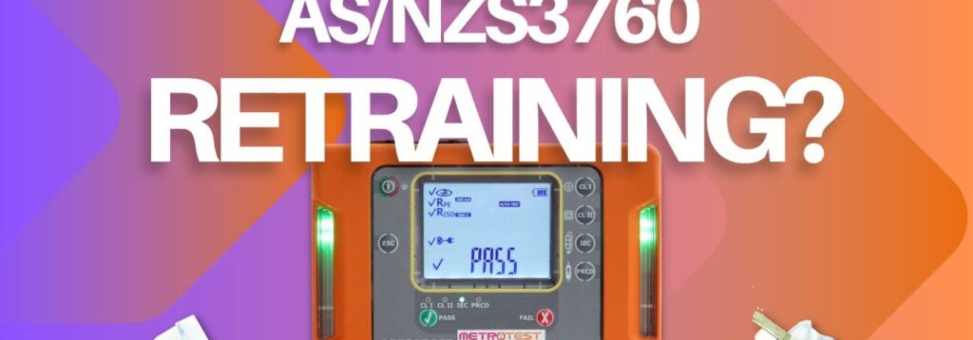 Does test and tag training need to be refreshed or updated?